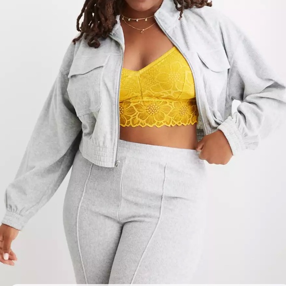 Aerie Full Zip Sweatshirt - Picture 3 of 5